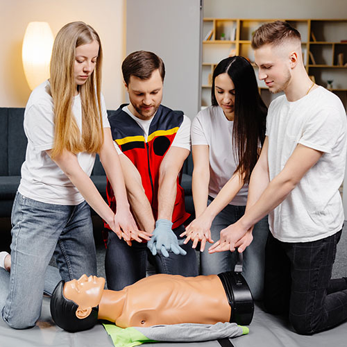 Group first aid training benefits