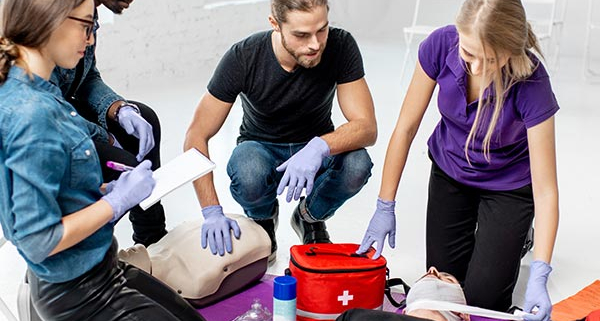First Aid Action how to provide advanced first aid