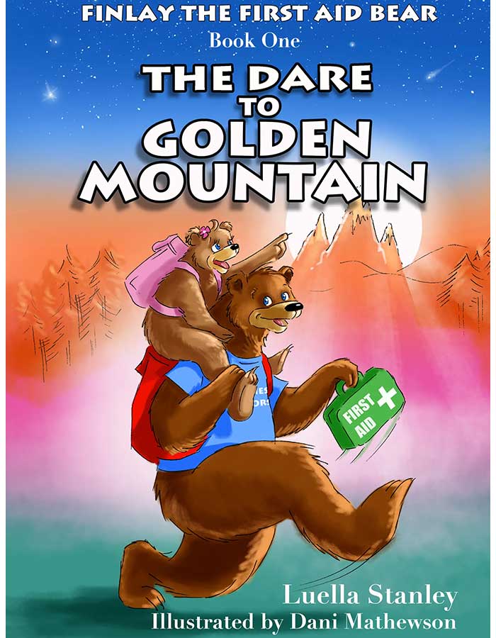 FInlay the First Aid Bear - Kids first aid book